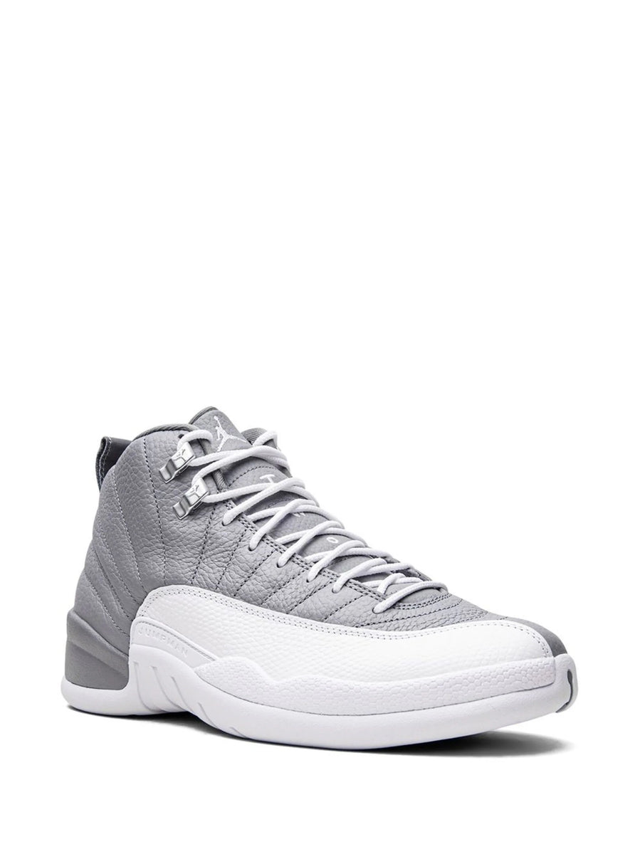 Grey jordan retro 12 best sale