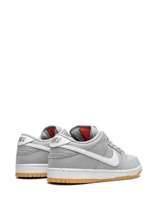 N370O Nike SB Dunk Low Pro ISO Grey Gum sneakers INEEDTENIS