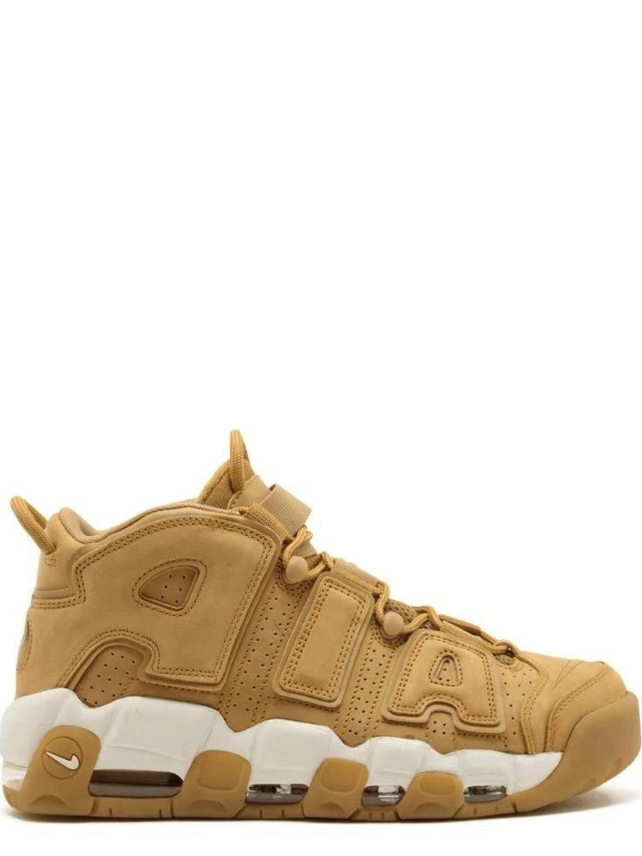 N372O NIKE AIR MORE UPTEMPO FLAX BEIGE CAMEL INEEDTENIS