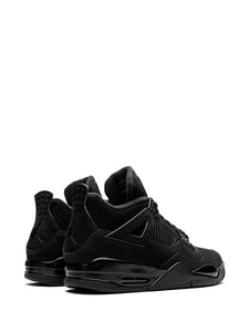 N372O (G5) Jordan 4 Negro total Jordan tenis Black Cat 2020 Air Jordan 4 Retro