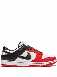 Dunk Low Black and Chile Red