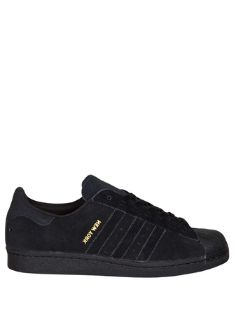 N370O TENIS SUPERSTAR CONCHA NEGRO GAMUZA NEW YORK