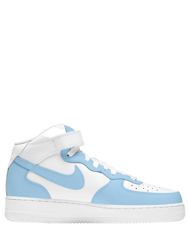 N372O NIKE AIR FORCE 1 MID PASTEL BLUE