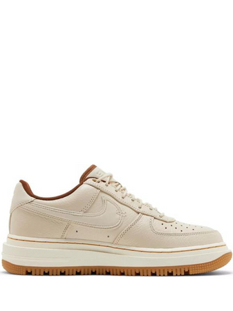 N372O Air Force 1 Luxe 'Pecan' Pearl White