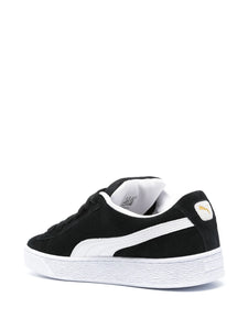 PUMA suade Xl tenis con logo estampado negro gamuza