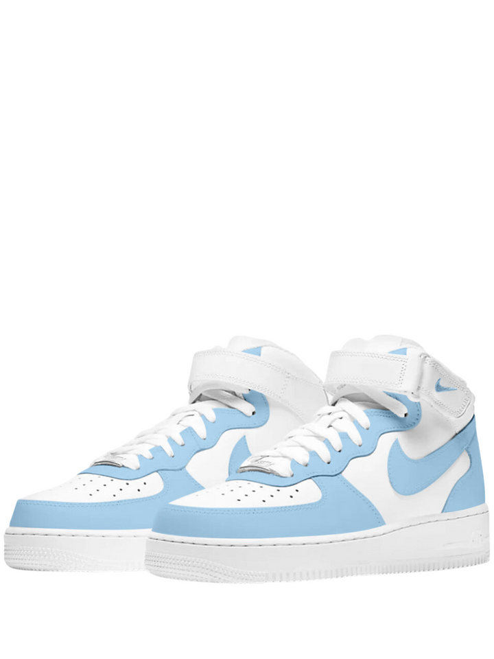 N372O NIKE AIR FORCE 1 MID PASTEL BLUE