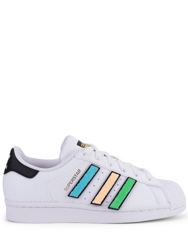 N372O Adidas superstar blanco velcros