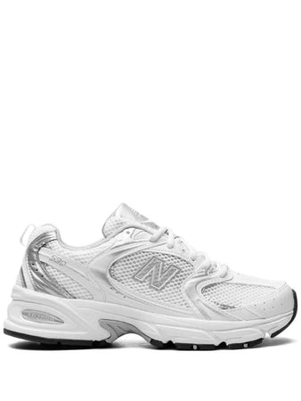 New Balance tenis bajos 530 blanco gris