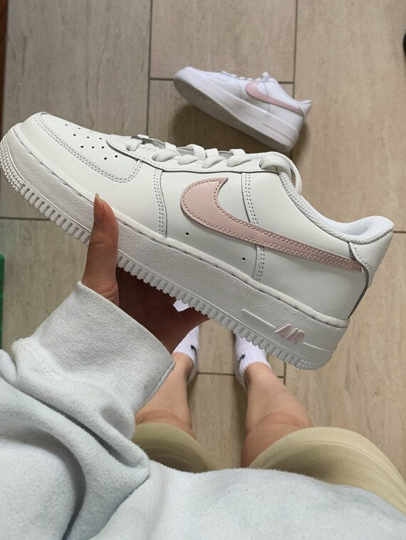 Nike dusty rose Air Force 1