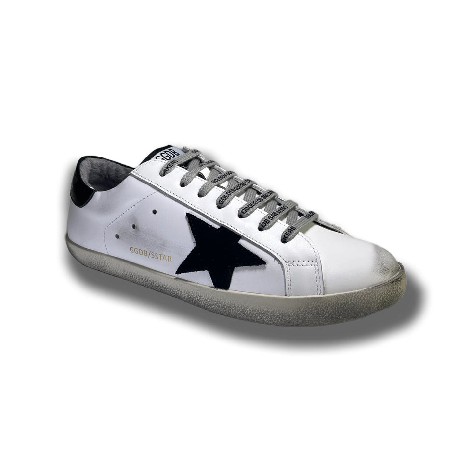 Tenis Golden Goose - Negro para hombre piel becerro