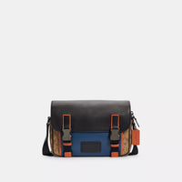 Track Crossbody Bag In Colorblock Signature Canvas