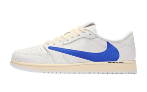 TRAVIS SCOTT X FRAGMENT AIR JORDAN 1 LOW SAIL / MILITARY BLUE