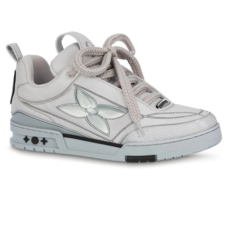 N374O (G5) Louis Vuitton LV Skate Trainer Grey Sneaker