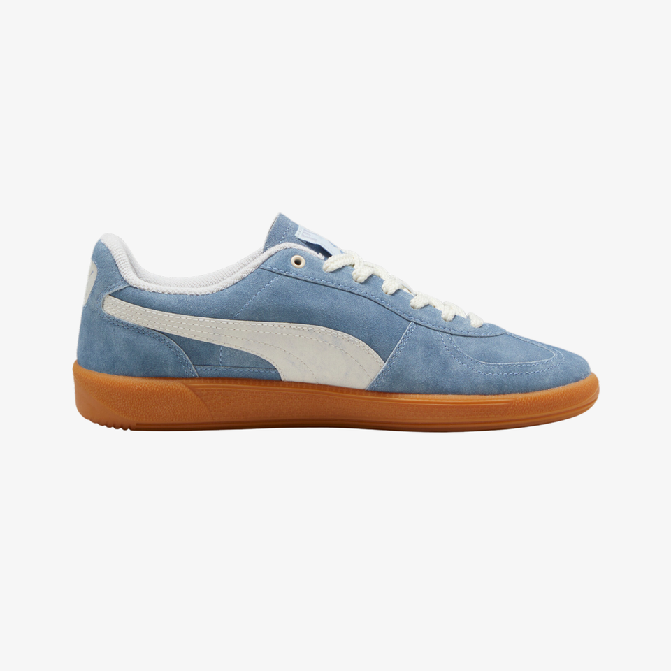 Puma Palermo Azul cielo blanco originals