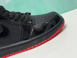 Kids tenis Jordan 1 charol rojo