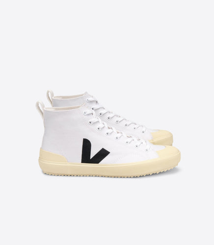 NOVA HT CANVAS WHITE BLACK BUTTER SOLE