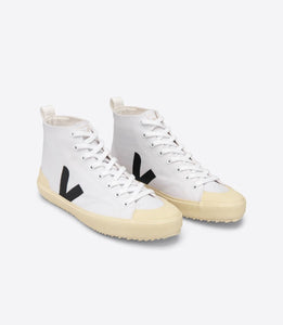 NOVA HT CANVAS WHITE BLACK BUTTER SOLE