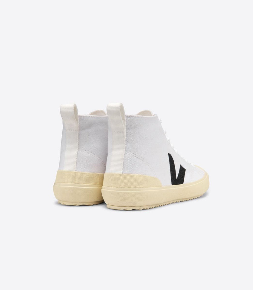 NOVA HT CANVAS WHITE BLACK BUTTER SOLE