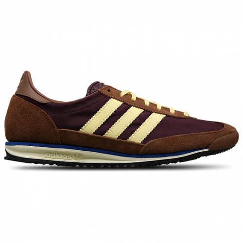 Adidas SL burgundy vino amarillo