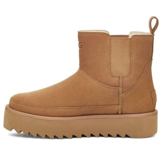 UGG Classic Chelsea Platform Mini Boot 'Chestnut'