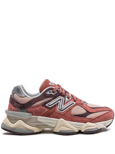 New Balance tenis bajos 9060 fiusha gris