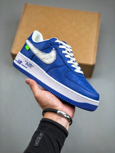 N373O Nike Air Force 1 Louis Vuitton Air Force Co-Branded off white