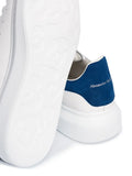 Alexander McQueen tenis Oversized blanco azul