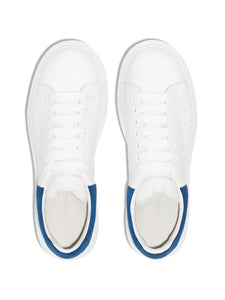 Alexander McQueen tenis Oversized blanco azul