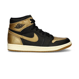 TENIS JORDAN AIR JORDAN 1 RETRO HIGH OG BLACK AND GOLD