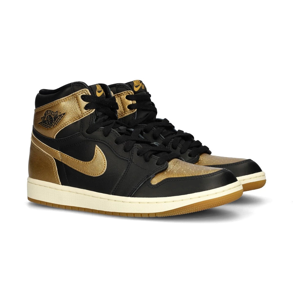 TENIS JORDAN AIR JORDAN 1 RETRO HIGH OG BLACK AND GOLD