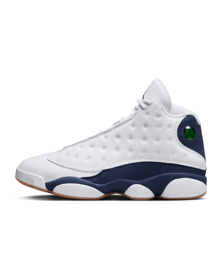 Air Jordan 13 White and Midnight Navy