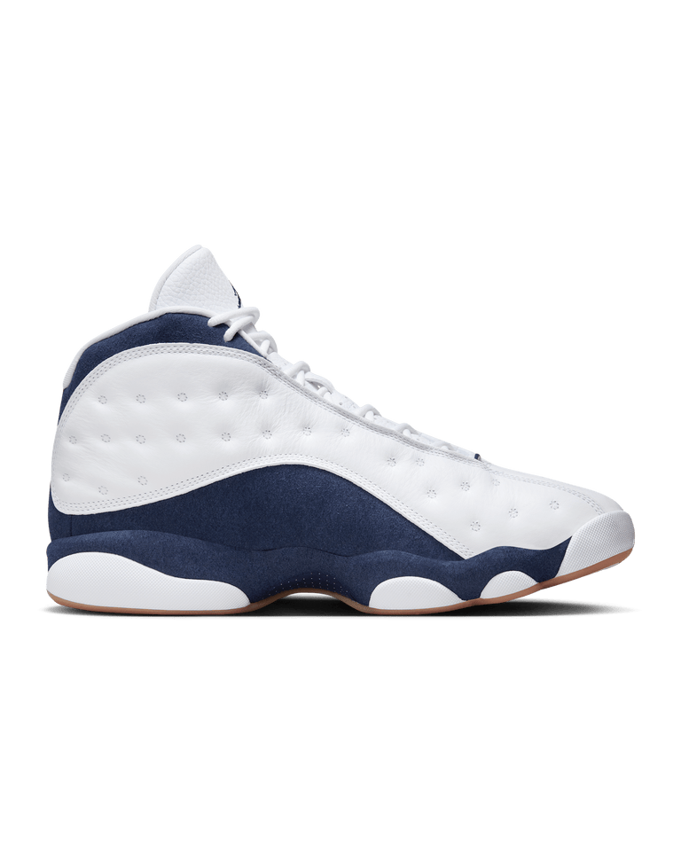 Air Jordan 13 White and Midnight Navy