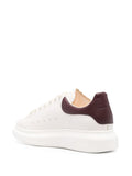 Alexander McQueen tenis Oversized blanco vino