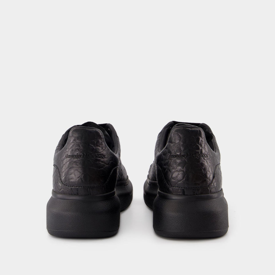 ALEXANDER MCQUEEN Oversized Sneakers - Alexander McQueen - Leather - Black