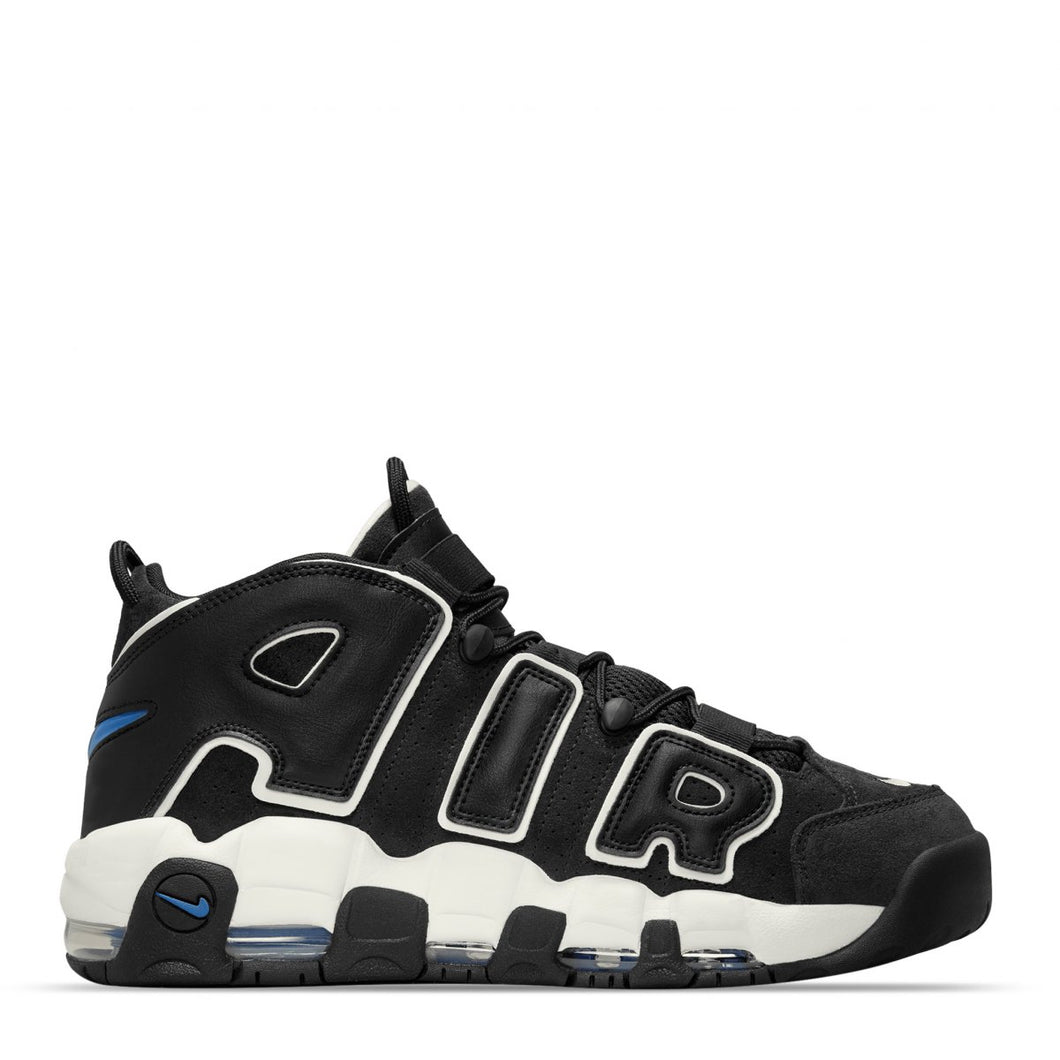 Nike Air More Uptempo negro blanco azul