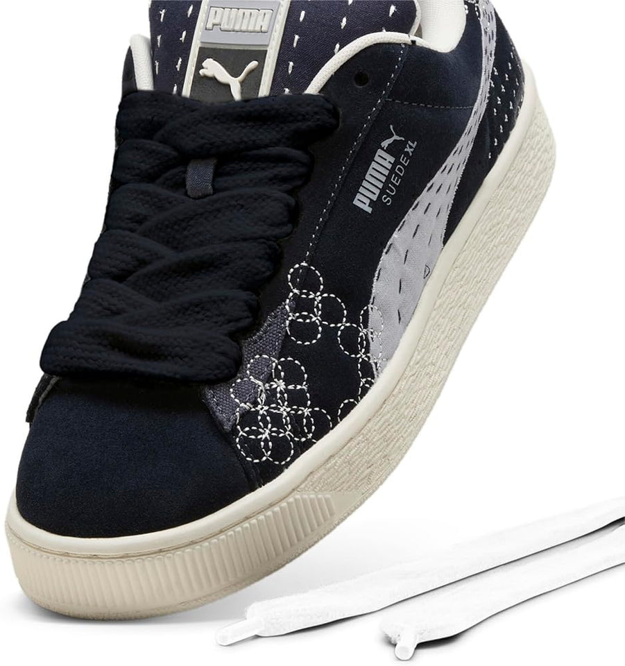 PUMA mujer Suede XL Skate Lace Up Zapatillas Zapatos Casual - Azul