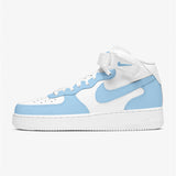 N372O NIKE AIR FORCE 1 MID PASTEL BLUE