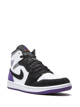 N372O Jordan Air Jordan 1 Mid SE "Court Purple Suede" sneakers