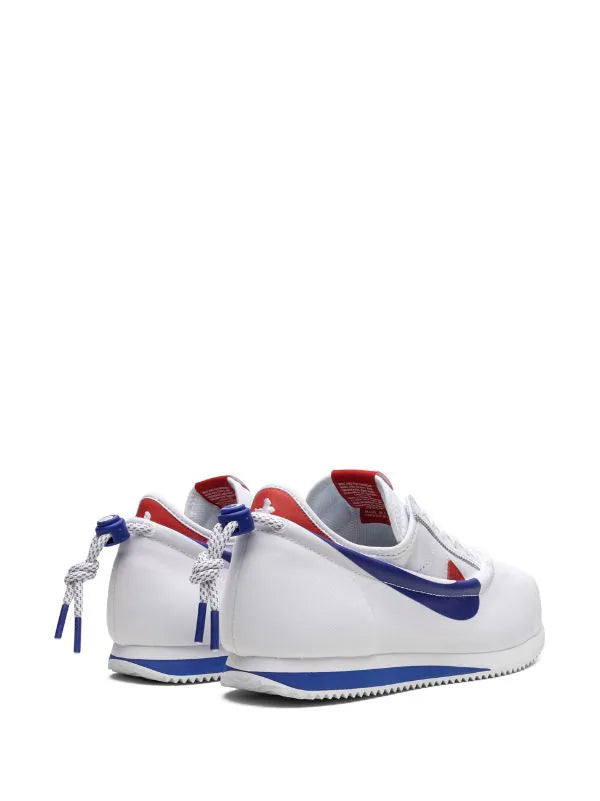 N372O Nike "tenis ""White/Royal/Red"" de NIke x Clot Cortez"