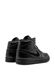 N370O Jordan tenis Jordan 1 Mid Triple Black