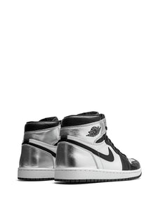 N370O Jordan tenis Air Jordan 1 High Silver