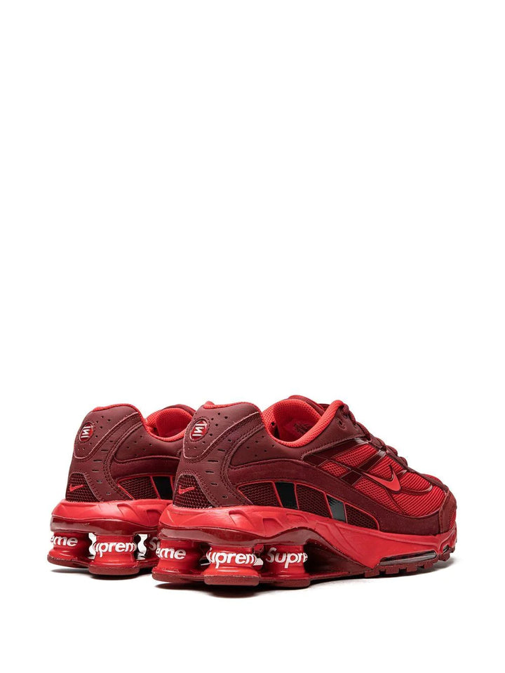 N372O Nike tenis Shox Ride 2 SP de Nike x Supreme Red Rojo