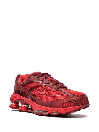 N372O Nike tenis Shox Ride 2 SP de Nike x Supreme Red Rojo