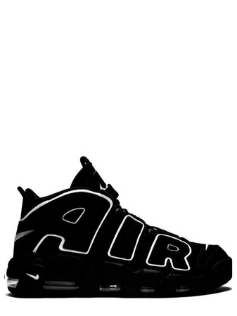 N372O Uptempo Negro Blanco Nike Air More Uptempo Black White (2016/2020)l