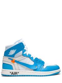 (G5) N370O tenis Air Jordan 1 Retro High "Off-White - UNC" de Nike x Off-White