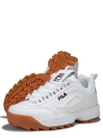 N370O Tenis Fila Disruptor II BLANCO