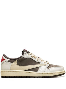 (G5) N370O Air Jordan 1 Low OG x Travis Scott Reverse Mocha