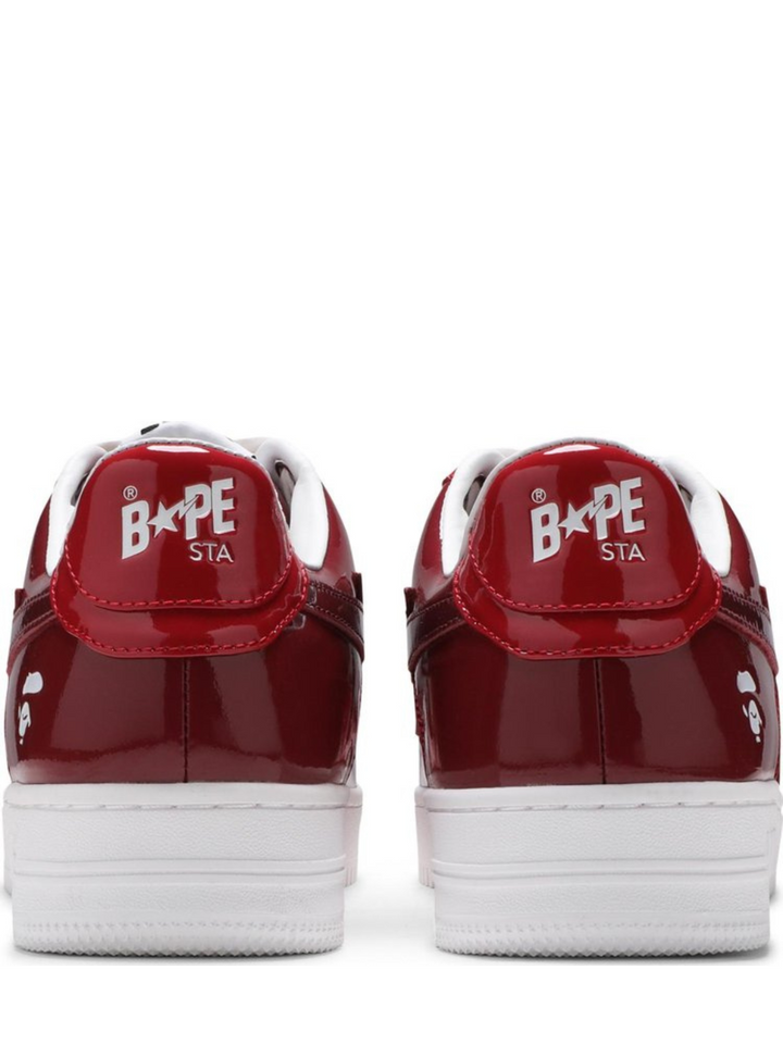 N370O A Bathing Ape Bape Sta Low Color Camo Combo Red