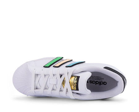 N372O Adidas superstar blanco velcros