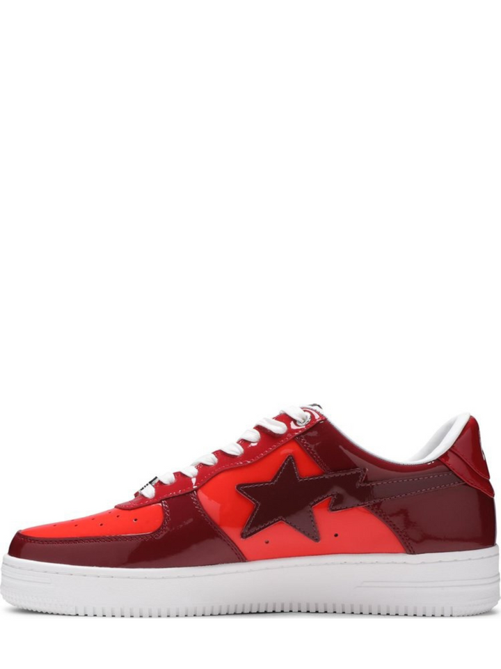 N370O A Bathing Ape Bape Sta Low Color Camo Combo Red